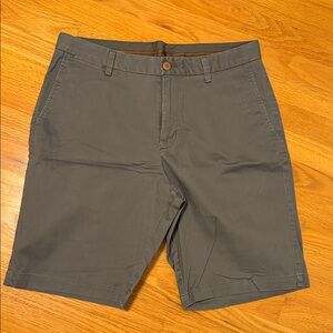 Tommy Bahama Men's Charcoal Gray Flat Front Shorts